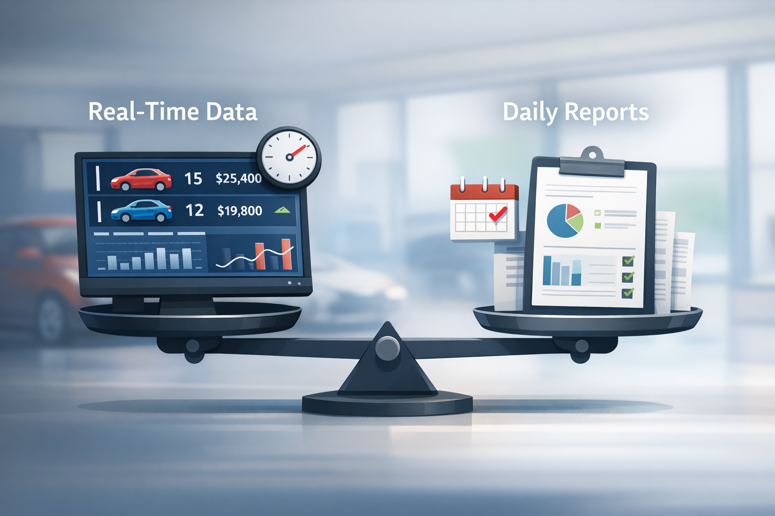Real-time and scheduled data